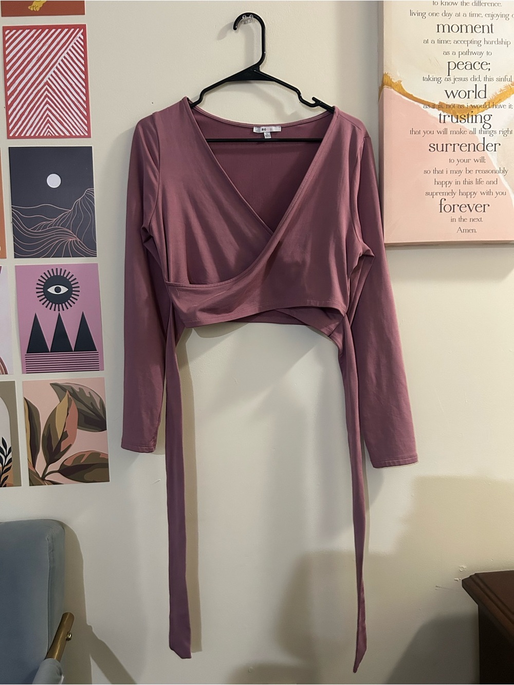 Front tie shirt